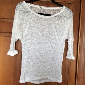 Translucent White Shirt